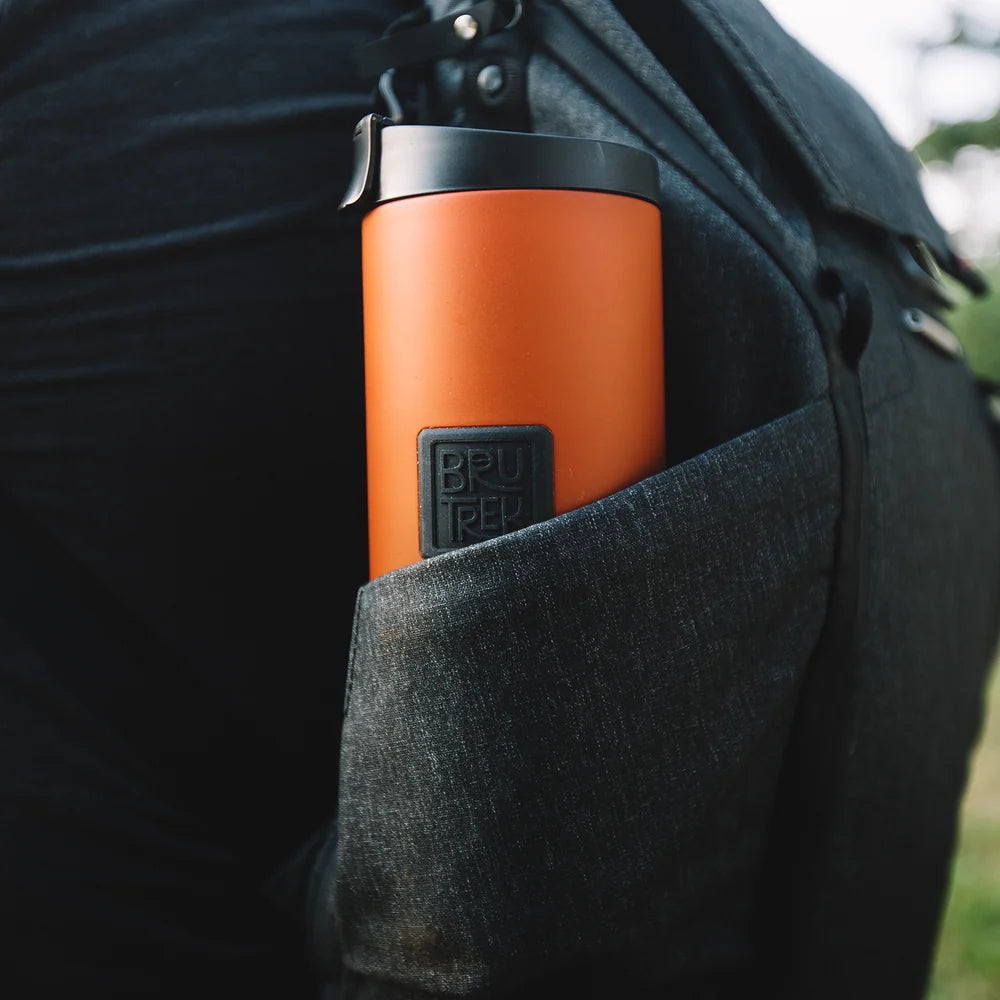 BruTrek OVRLNDR® Travel Press 700 ml - termos z zaparzaczem French Press