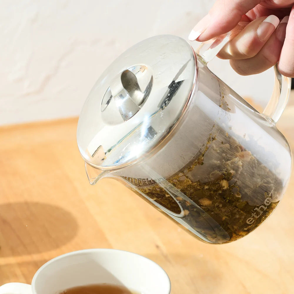 ethoz® Glass Tea Brewer – szklany zaparzacz do herbaty