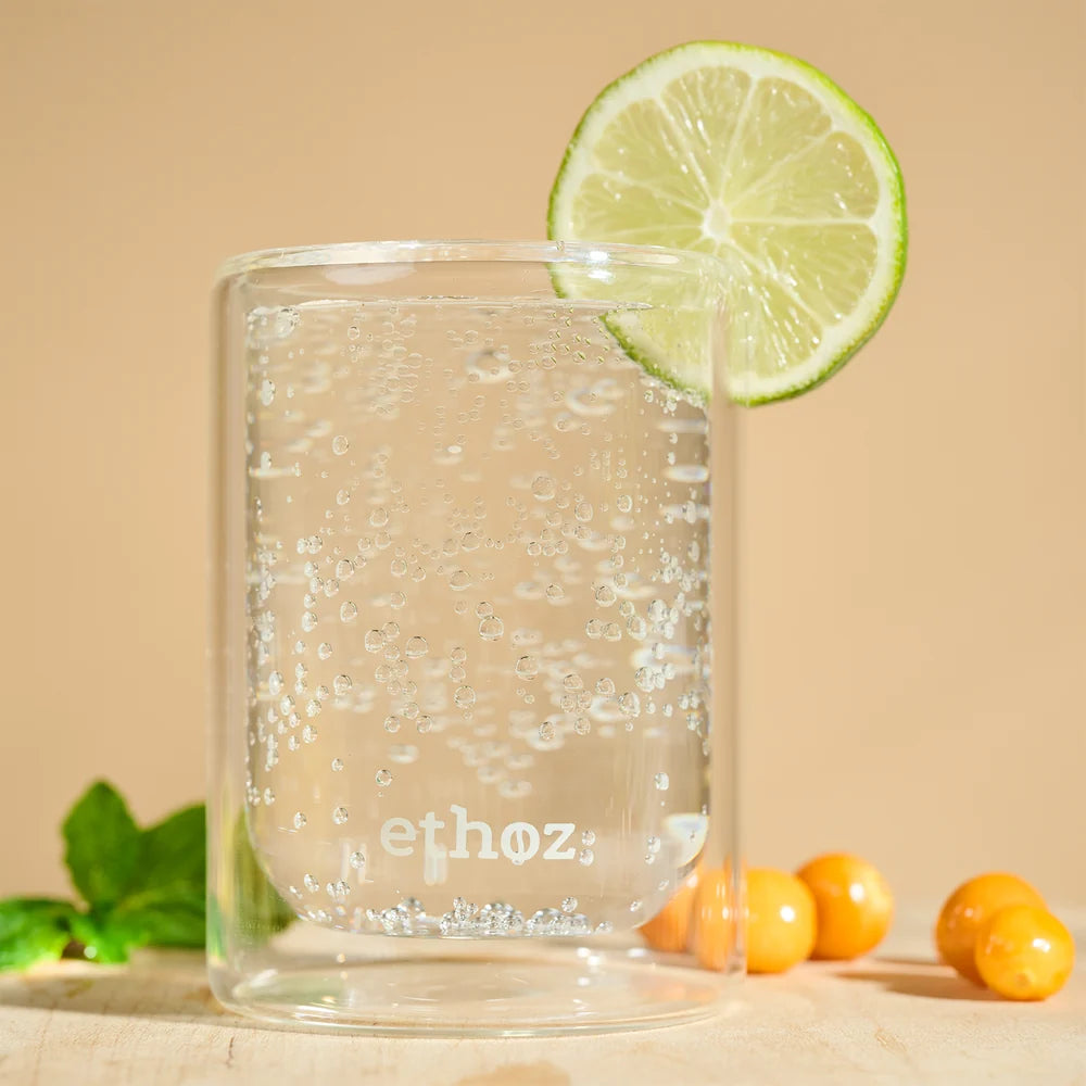 ethoz® Szklane Kubki Termiczne – zestaw 2 szt.